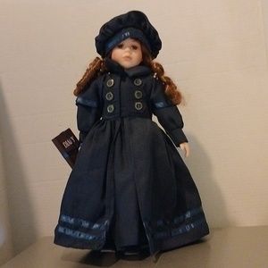 Anne Frank Porcelain Doll